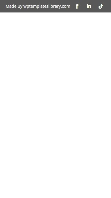 Footer 1 Divi mobile wptemplateslibrary